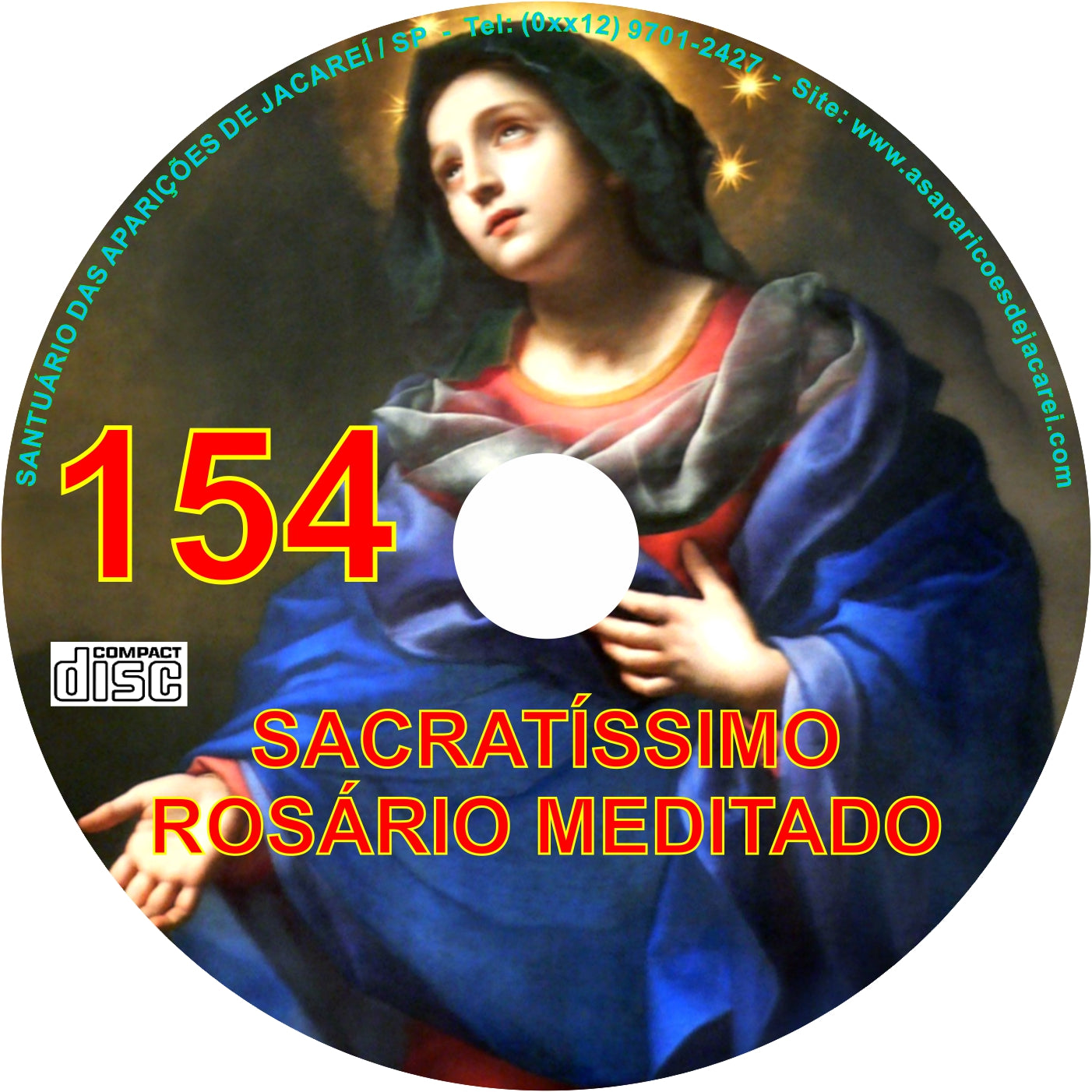 CD Rosário Meditado 154 CD Rosário Meditado 154